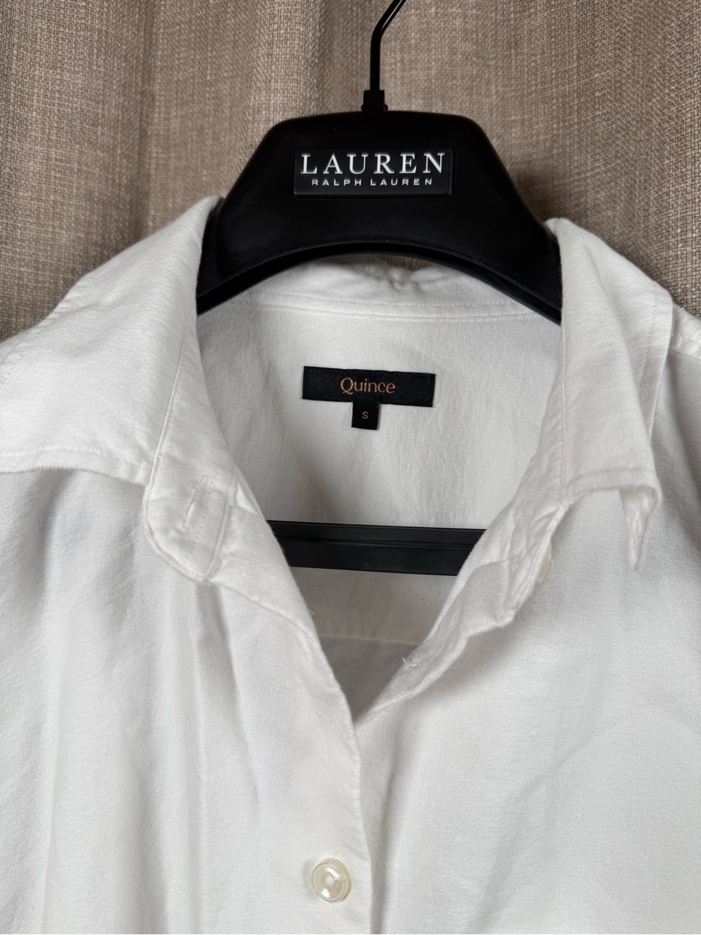Quince Organic Cotton Relaxed Oxford Shirt White Women’s S - Picture 6 of 10